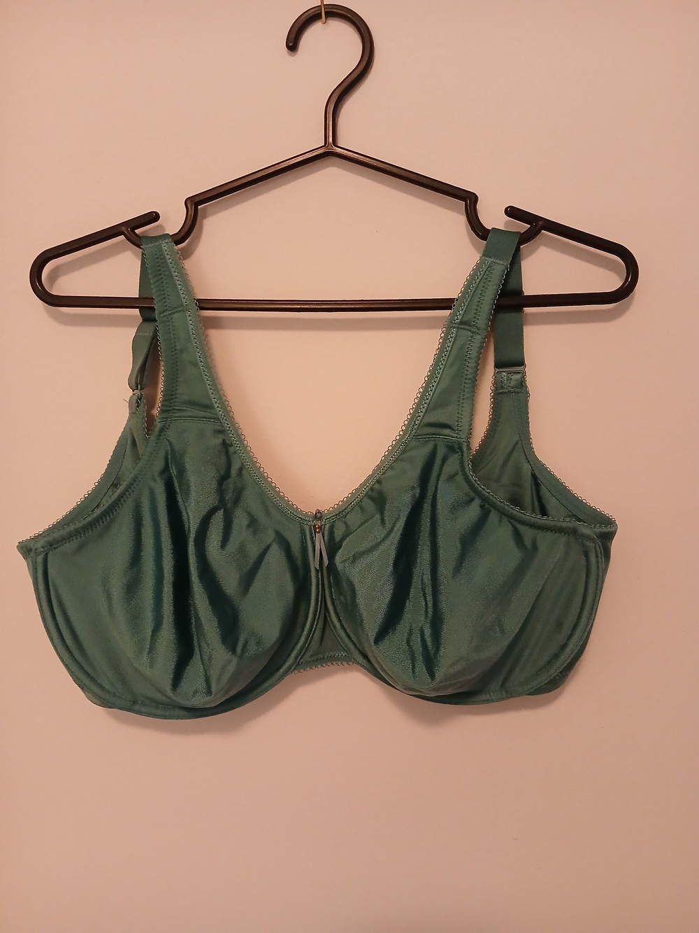 34G Wacoal Full Coverage Adjustable Support Bra in Teal